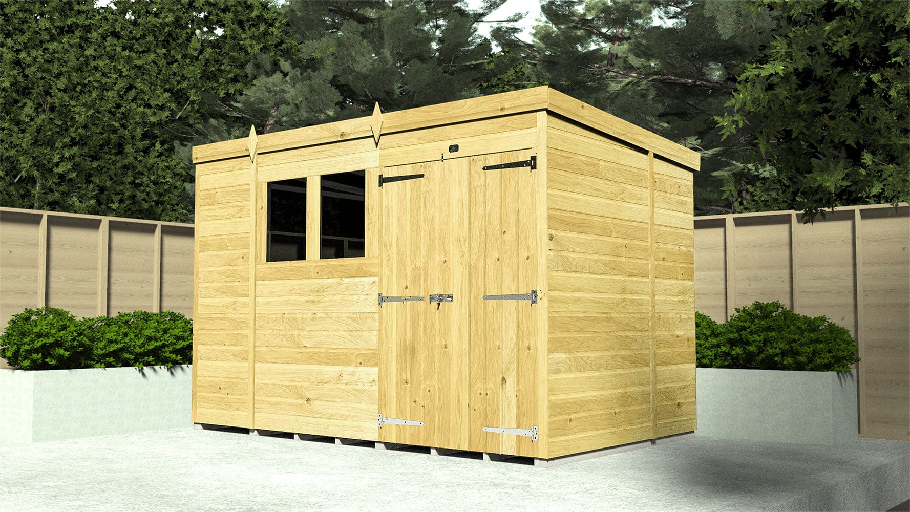 Pent Shed 6ft x 6ft - Image 6
